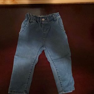 Zara paper bag pants. 9-12 months